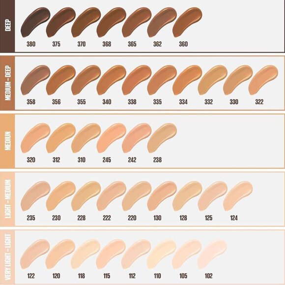 Maybelline Fit Me Matte + Poreless Normal to Oily Skin Foundation #110 Porcelain - Picture 4 of 6